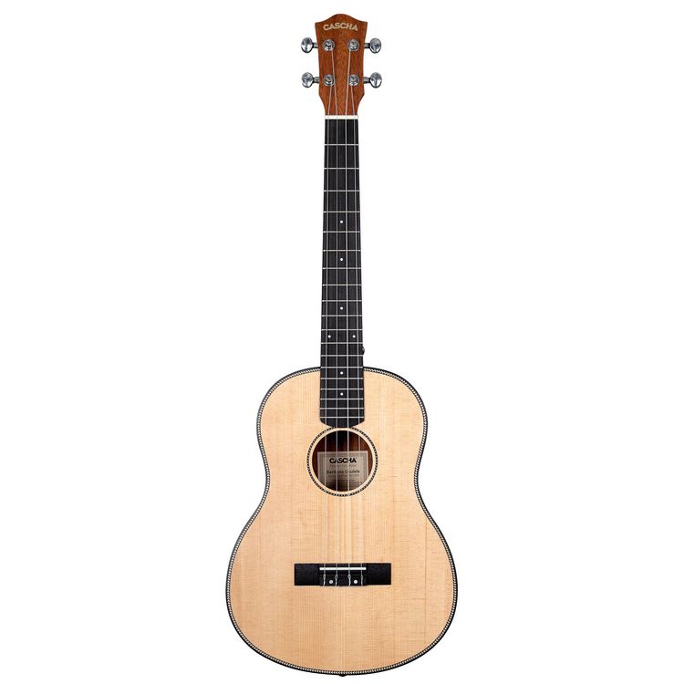 Produktbild: Baritone Ukulele Mahogany Spruce Solid Top (incl. Bag padded, 3 Picks, Top: Spruce)