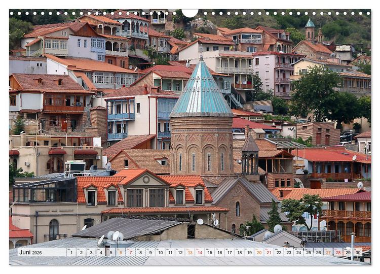 Produktbild: Sehnsucht Georgien (Wandkalender 2026 DIN A3 quer), CALVENDO Monatskalender
