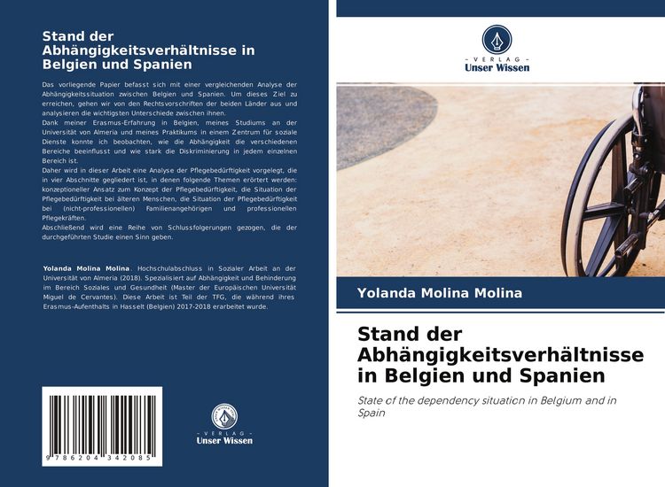 Produktbild: Stand der Abh&auml;ngigkeitsverh&auml;ltnisse in Belgien und Spanien