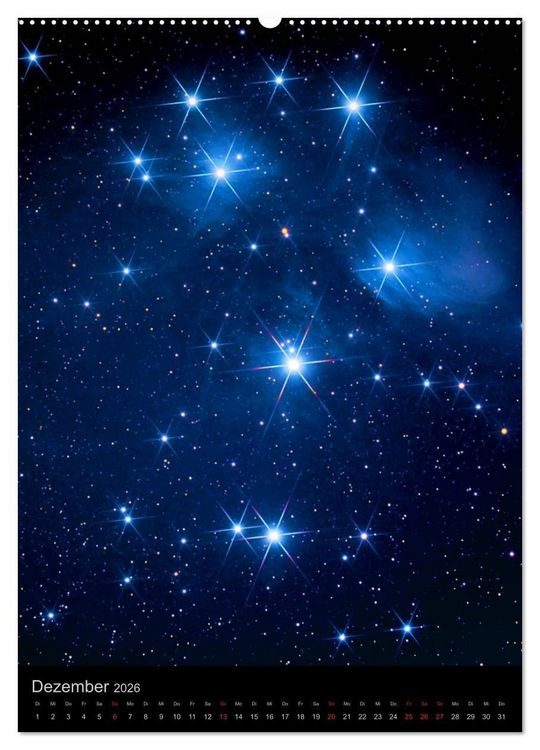 Produktbild: Sch&ouml;nheit des Universums (Wandkalender 2026 DIN A2 hoch), CALVENDO Monatskalender