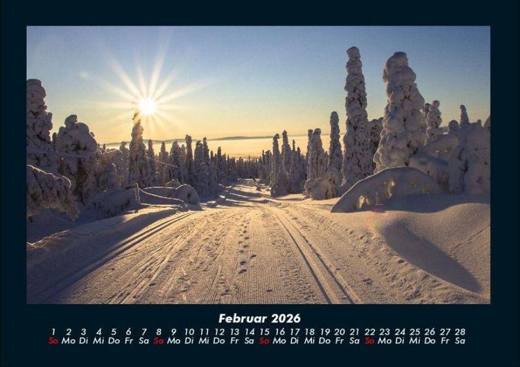 Produktbild: Landschaftskalender 2026 Fotokalender DIN A4