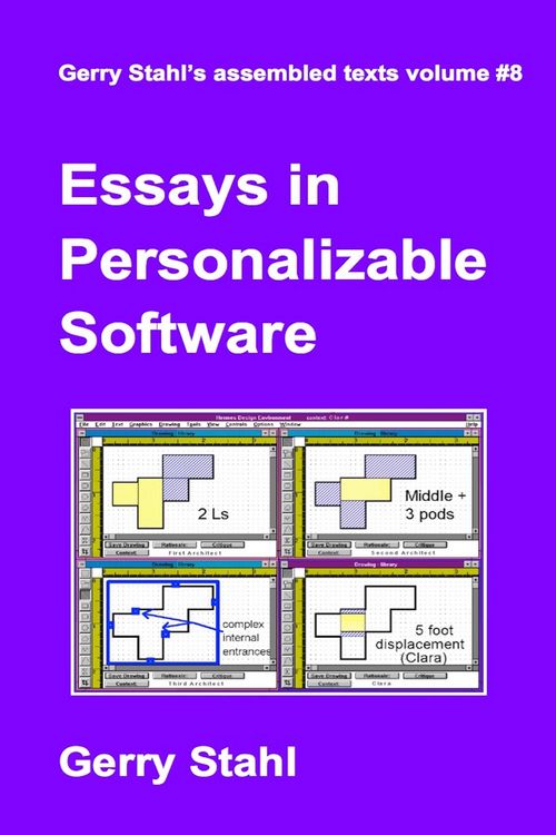 Produktbild: Essays in Personalizable Software (Gerry Stahl's eLibrary, #8)