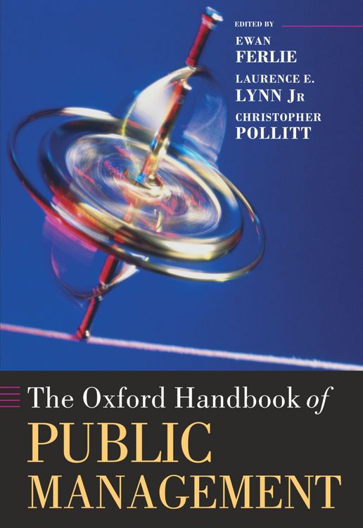 Produktbild: The Oxford Handbook of Public Management