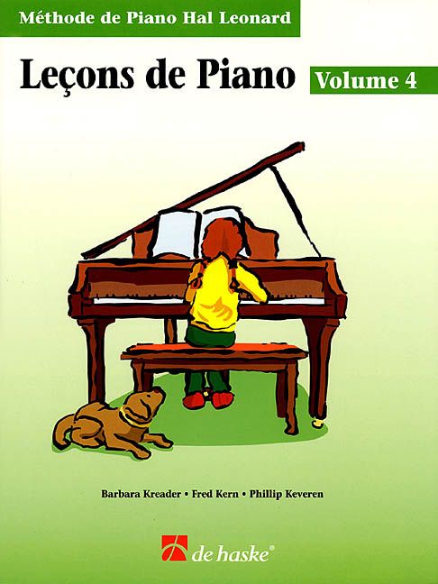 Produktbild: Piano Lessons Book 4 - French Edition