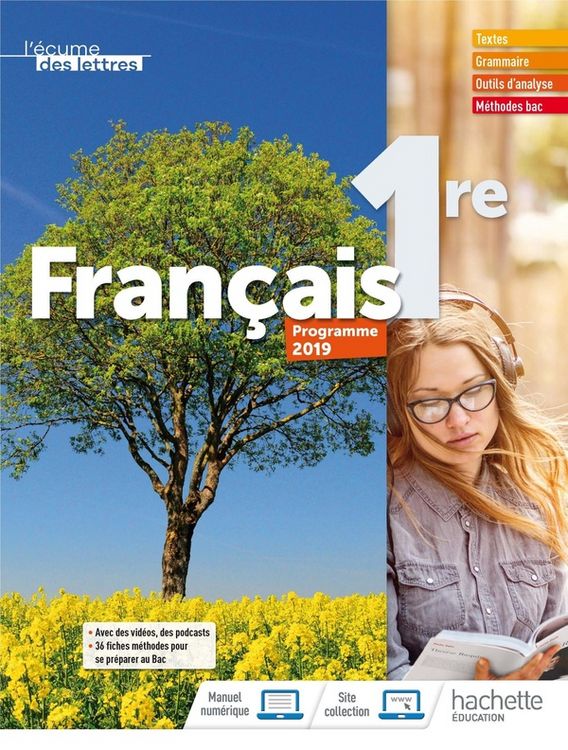 Produktbild: Fran&ccedil;ais 1re : programme 2019