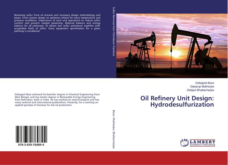 Produktbild: Oil Refinery Unit Design: Hydrodesulfurization