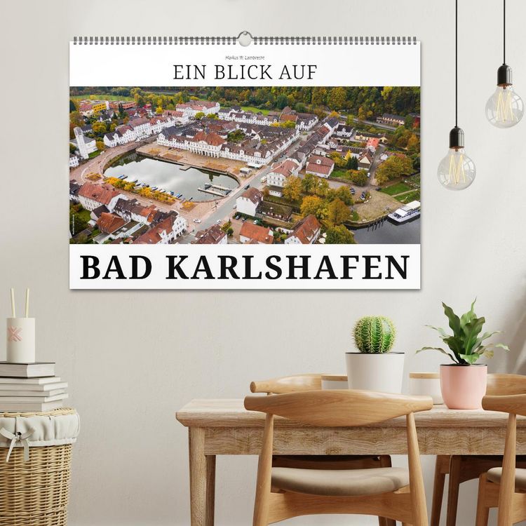 Produktbild: Ein Blick auf Bad Karlshafen (Wandkalender 2026 DIN A2 quer), CALVENDO Monatskalender