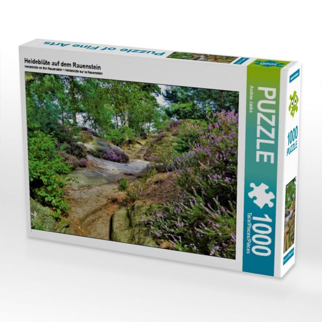 Produktbild: Heidebl&uuml;te auf dem Rauenstein (Puzzle)