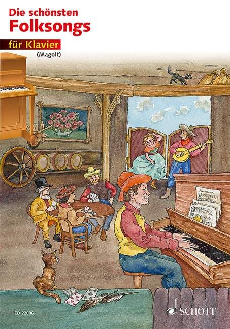 Produktbild: Die sch&ouml;nsten Folksongs