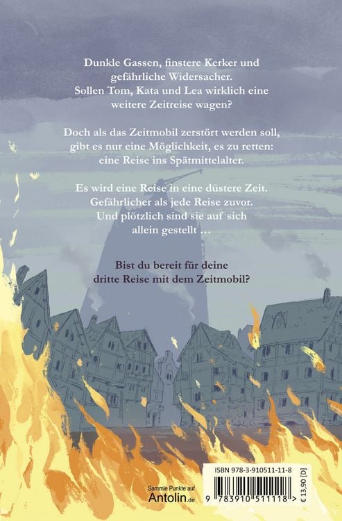Produktbild: Das Zeitmobil &ndash; Flucht aus der Vergangenheit (Band 3)