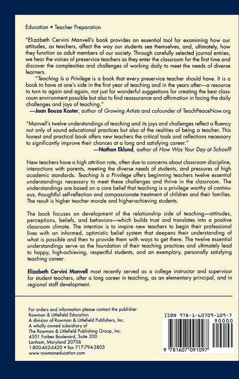 Produktbild: Teaching Is a Privilege