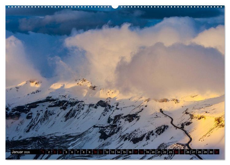 Produktbild: Am Gro&szlig;glockner. Berge, Stra&szlig;e, Natur (hochwertiger Premium Wandkalender 2026 DIN A2 quer), Kunstdruck in Hochglanz