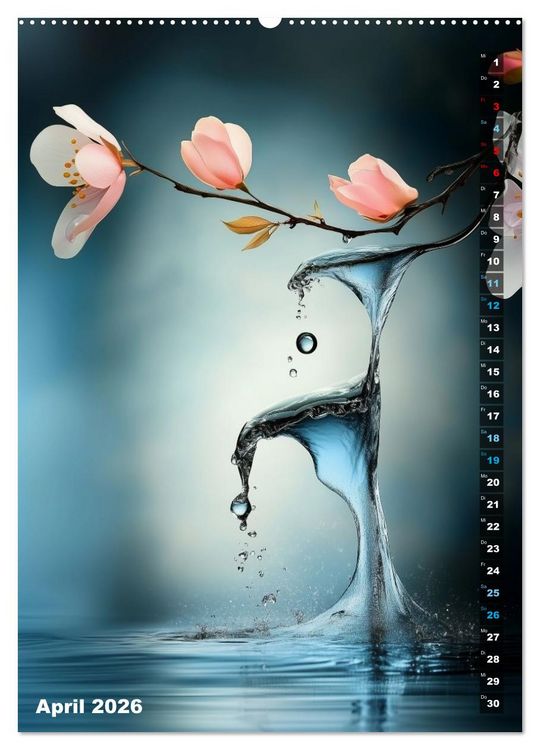 Produktbild: Ein Jahr voller Tagtr&auml;ume (hochwertiger Premium Wandkalender 2026 DIN A2 hoch), Kunstdruck in Hochglanz