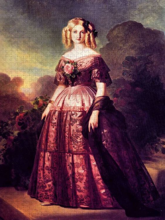 Produktbild: CALVENDO Puzzle Maria de Borle&oacute; Dues / Franz Winterhalter | 1000 Teile Lege-Gr&ouml;&szlig;e 64x48cm Foto-Puzzle f&uuml;r gl&uuml;ckliche Stunden