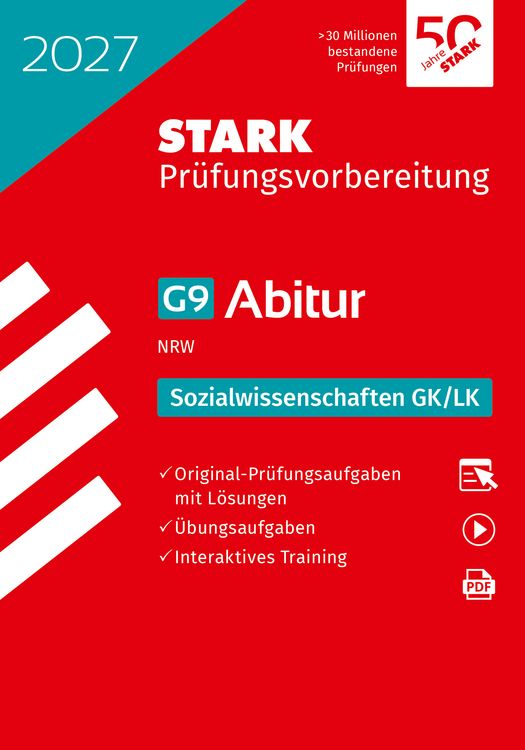 Produktbild: STARK Sozialwissenschaften GK/LK - Abitur 2027 NRW - Pr&uuml;fungsvorbereitung