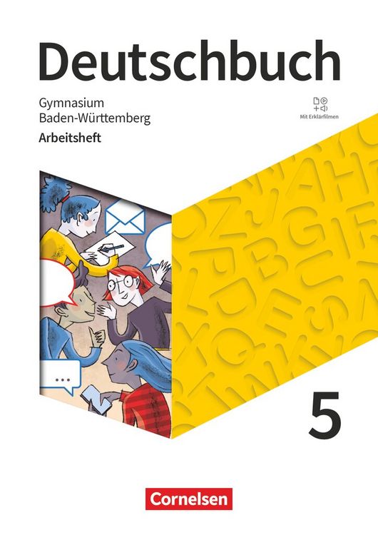 Produktbild: Deutschbuch Gymnasium - Baden-W&uuml;rttemberg - Ausgabe 2025 - 5. Schuljahr