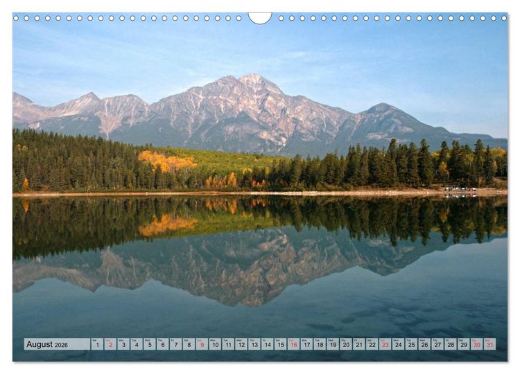 Produktbild: Indian Summer in the Canadian Rockies (Wall Calendar 2026 DIN A3 landscape), CALVENDO 12 Month Wall Calendar