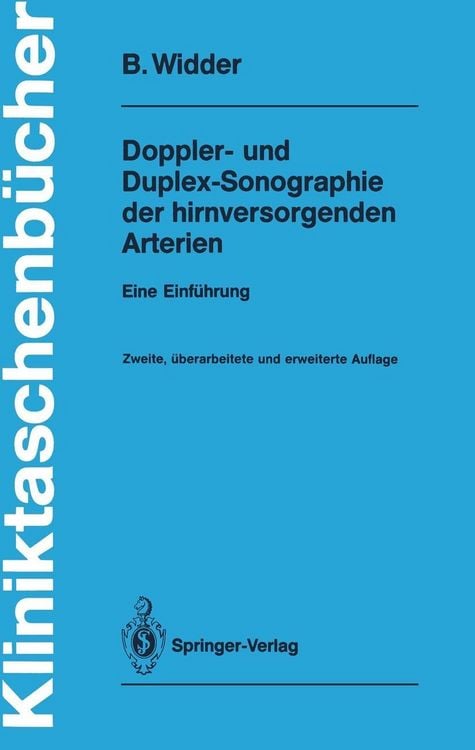 Produktbild: Doppler- und Duplex-Sonographie der hirnversorgenden Arterien