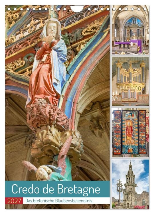 Produktbild: Credo de Bretagne, das bretonische Glaubensbekenntnis (Wandkalender 2027 DIN A4 hoch), CALVENDO Monatskalender