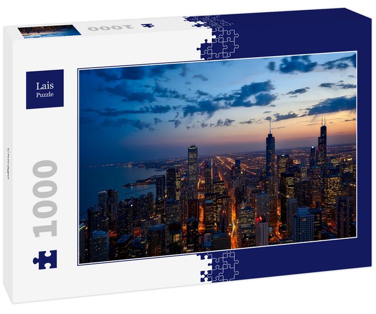 Produktbild: Lais Puzzle Chicago 1000 Teile