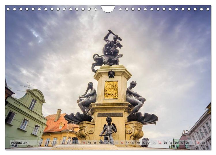 Produktbild: Augsburger Wasser (Wandkalender 2026 DIN A4 quer), CALVENDO Monatskalender