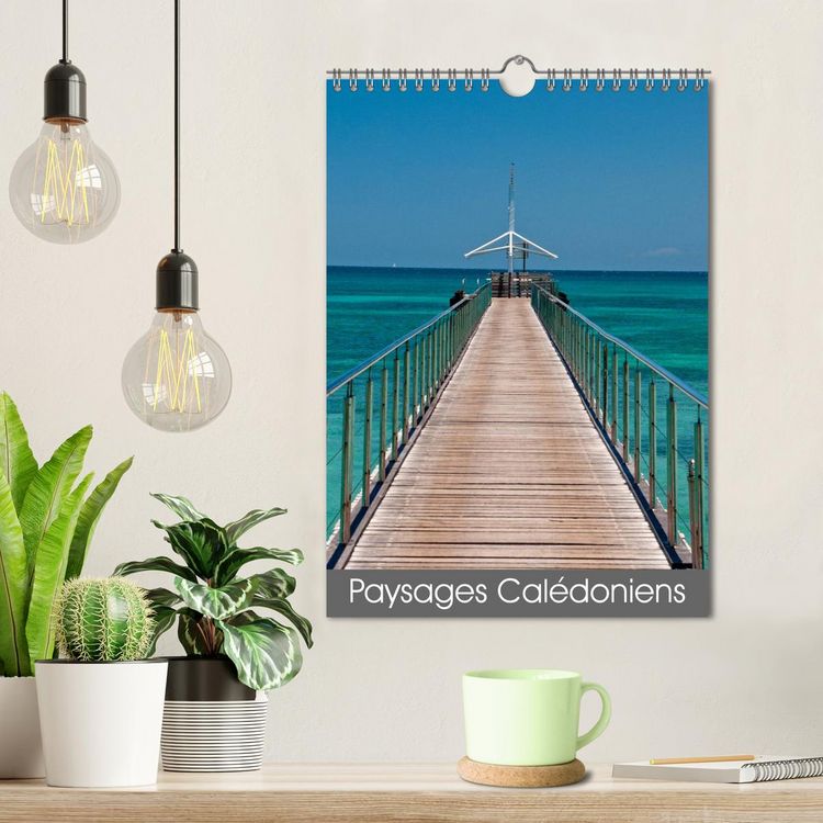 Produktbild: Paysages cal&eacute;doniens (Calendrier mural 2026 DIN A4 horizontal), CALVENDO calendrier mensuel