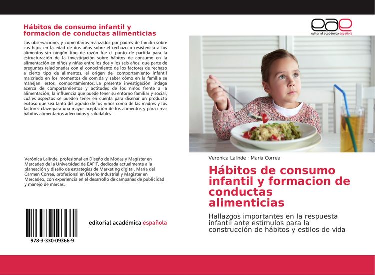 Produktbild: H&aacute;bitos de consumo infantil y formacion de conductas alimenticias