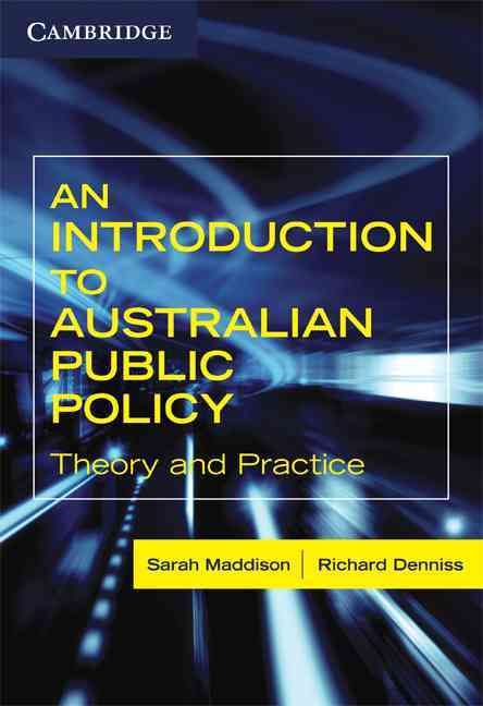 Produktbild: Intro To Australian Public Pol