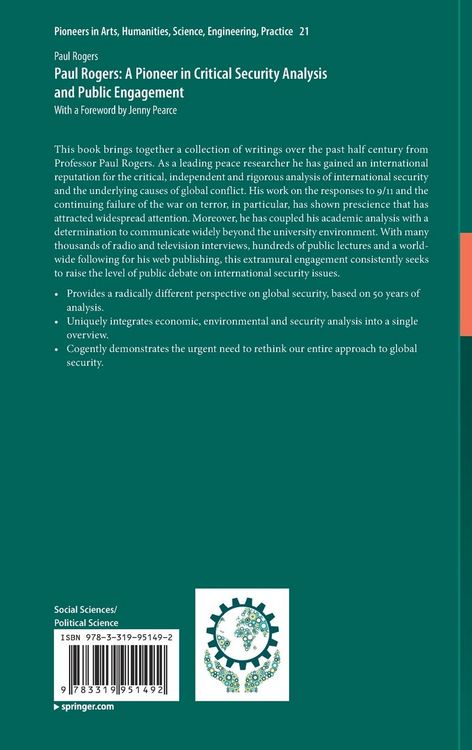 Produktbild: Paul Rogers: A Pioneer in Critical Security Analysis and Public Engagement
