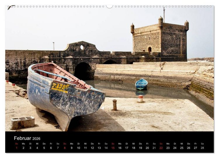Produktbild: Essaouira. Marokko (hochwertiger Premium Wandkalender 2026 DIN A2 quer), Kunstdruck in Hochglanz