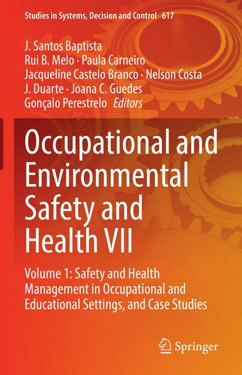 Produktbild: Occupational and Environmental Safety and Health VII