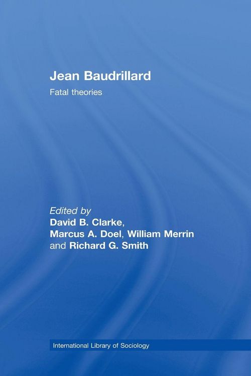 Produktbild: Jean Baudrillard