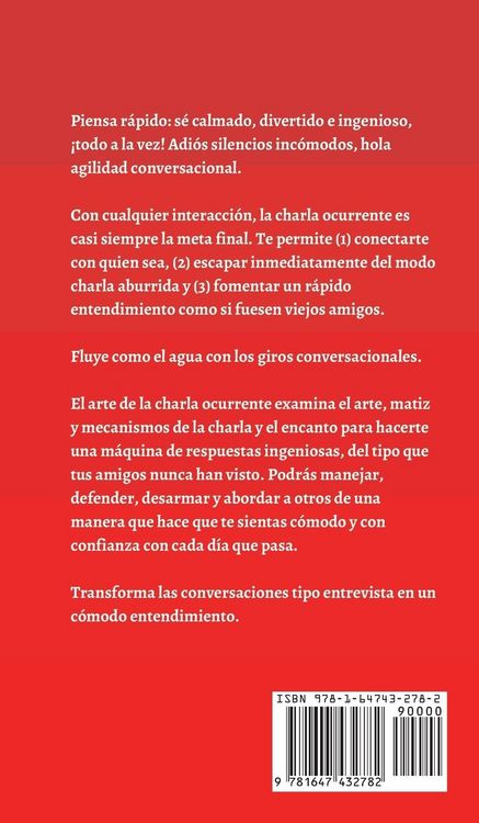 Produktbild: El arte de una charla ocurrente