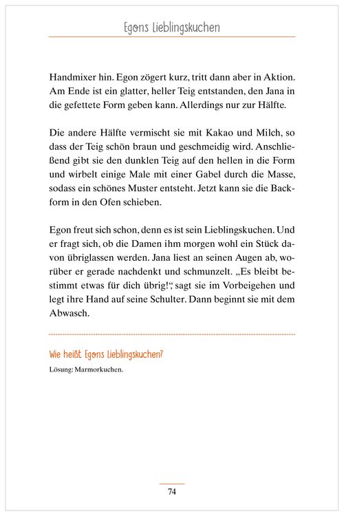 Produktbild: Demenz Besch&auml;ftigung - R&auml;tselgeschichten f&uuml;r Senioren