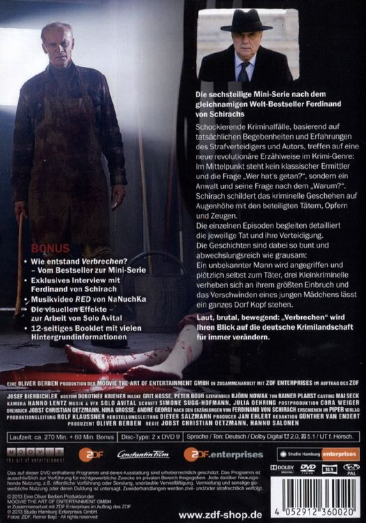 Produktbild: Verbrechen [2 DVDs]