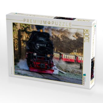 Produktbild: CALVENDO Puzzle Harzer Dampfmoment | 1000 Teile Lege-Gr&ouml;&szlig;e 64x48cm Foto-Puzzle f&uuml;r gl&uuml;ckliche Stunden