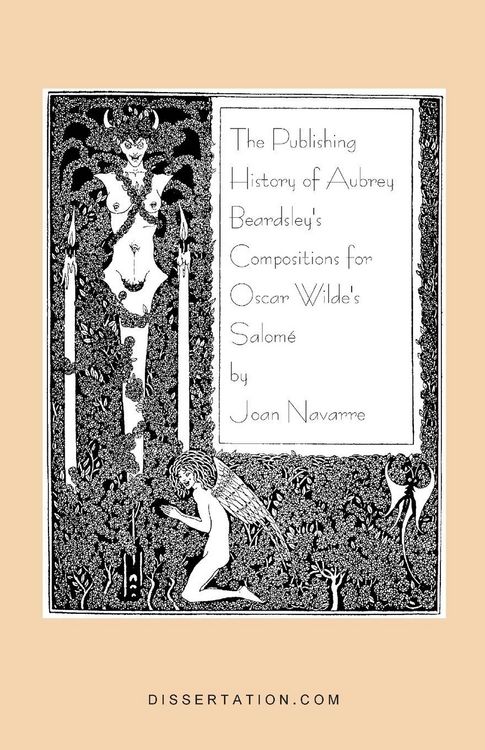Produktbild: The Publishing History of Aubrey Beardsley's Compositions for Oscar Wilde's Salome