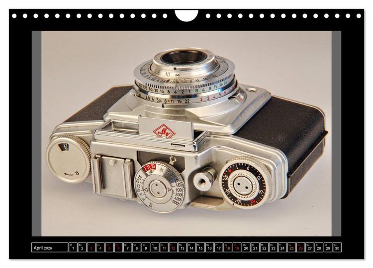 Produktbild: AGFA KAMERA OLDIES Klassische Kameras von 1926 - 1974 (Wandkalender 2026 DIN A4 quer), CALVENDO Monatskalender