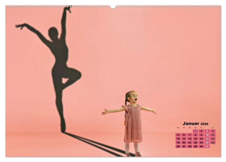 Produktbild: BALLETT - ein Hauch Magie (Wandkalender 2026 DIN A2 quer), CALVENDO Monatskalender