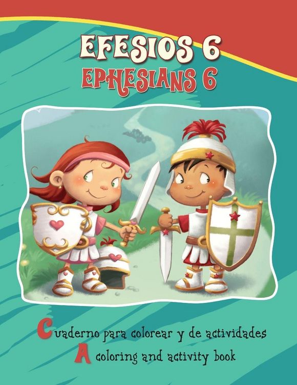 Produktbild: Efesios 6, Ephesians 6 - Bilingual Coloring and Activity Book