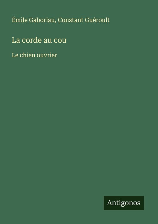 Produktbild: La corde au cou