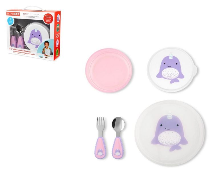 Produktbild: Kindergeschirrset Narwal