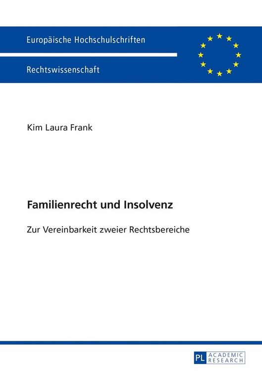 Produktbild: Familienrecht und Insolvenz