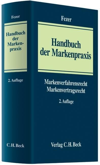 Produktbild: Handbuch der Markenpraxis, m. CD-ROM