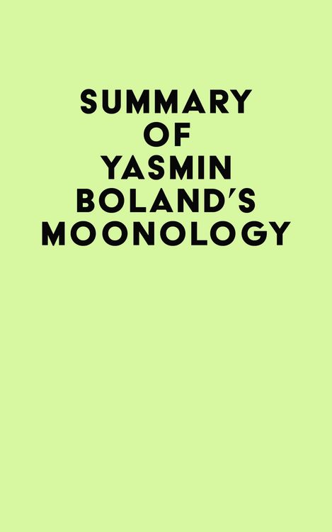 Produktbild: Summary of Yasmin Boland's Moonology