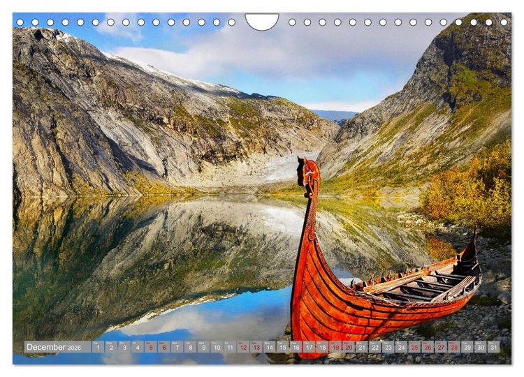 Produktbild: Lofoten Islands, Beauty of Nature (Wall Calendar 2026 DIN A4 landscape), CALVENDO 12 Month Wall Calendar