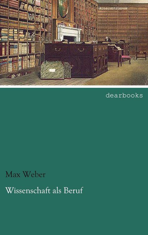 Produktbild: Wissenschaft als Beruf