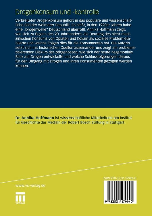 Produktbild: Drogenkonsum und -kontrolle