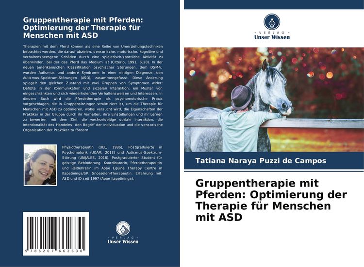 Produktbild: Gruppentherapie mit Pferden: Optimierung der Therapie f&uuml;r Menschen mit ASD