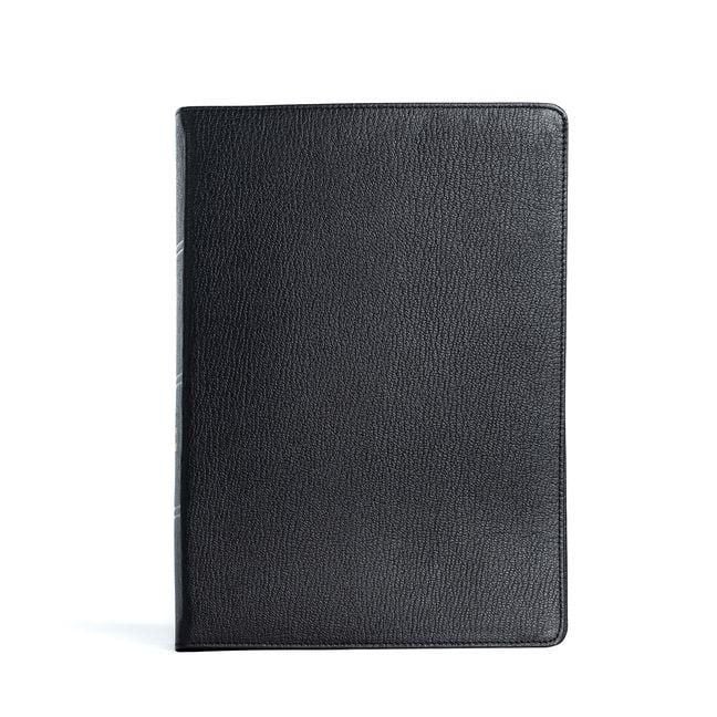 Produktbild: CSB Spurgeon Study Bible, Holman Handcrafted Collection, Black Premium Goatskin
